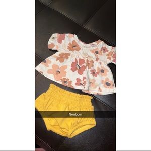 Matching shirt and bottoms